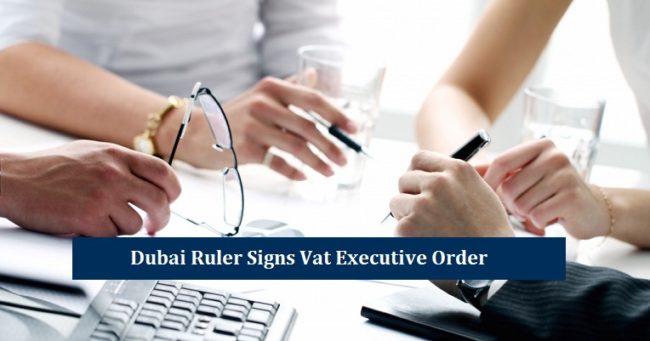 Signs Vat Executive Order