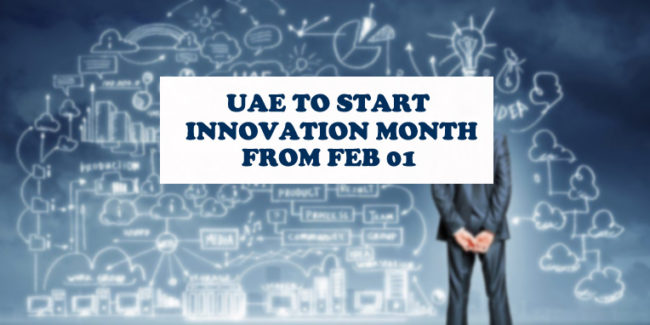 UAE To Start Innovation Month From Feb 01