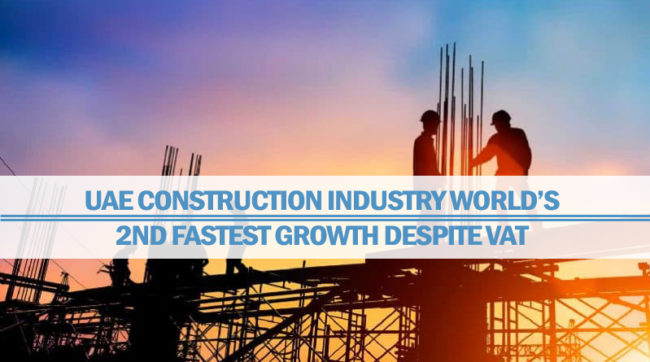 UAE Construction Industry World’s 2nd Fastest Growth