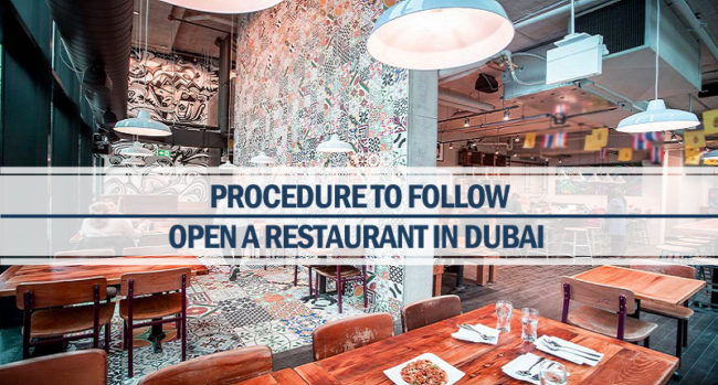 Procedure open restaurant Dubai