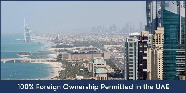 100 percent foreign ownership uae