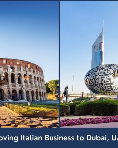 Business relocation from Italy to Dubai