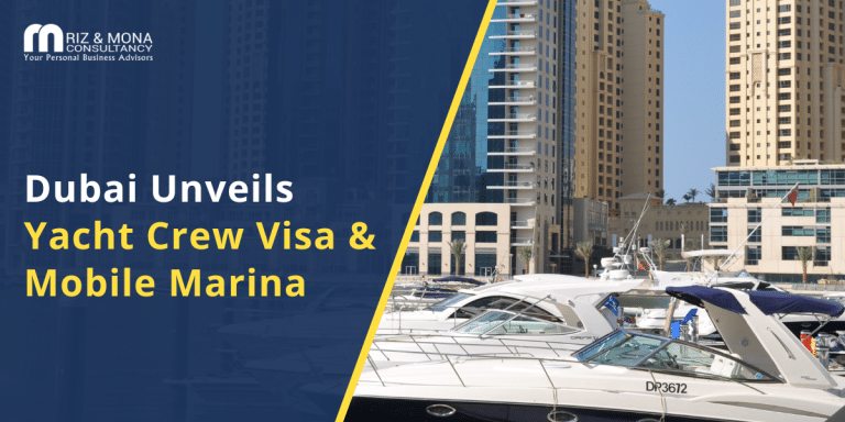 Dubai Unveils Yacht Crew Visa & Mobile Marina